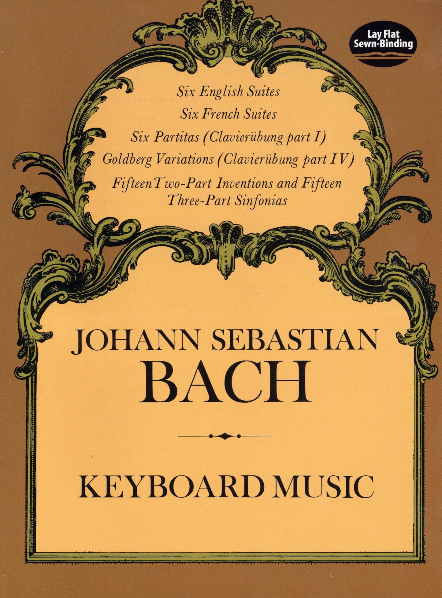 Keyboard Music (Dover Classical Piano Music) [Paperback] Bach, Johann Sebastian