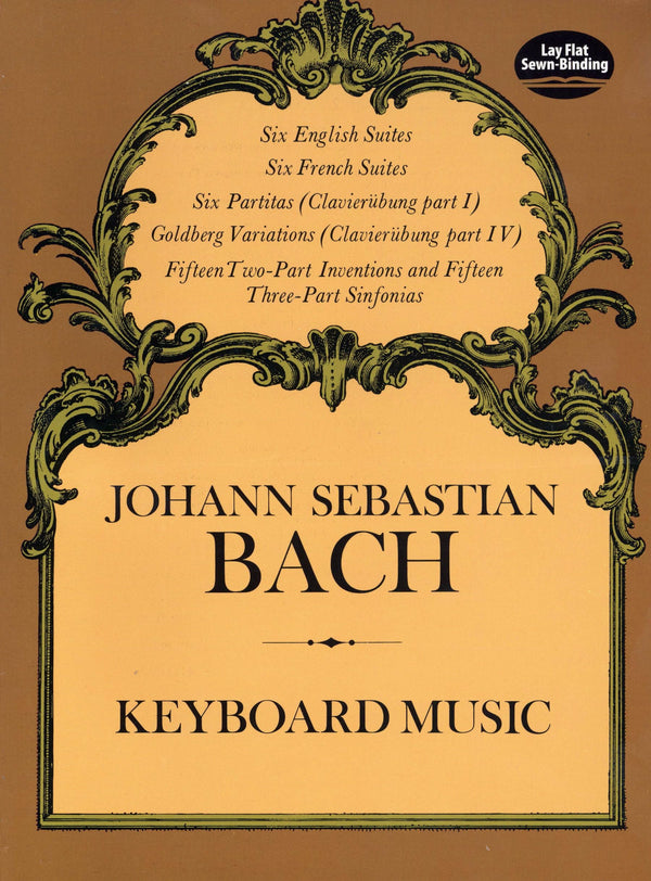 Keyboard Music (Dover Classical Piano Music) [Paperback] Bach, Johann Sebastian