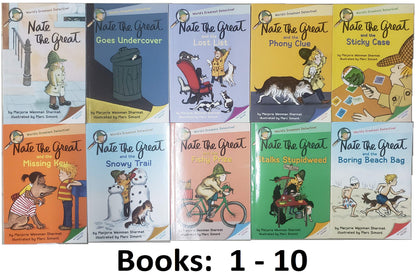 Nate the Great Set, Books 1 - 10 [Paperback] Marjorie Weinman Sharmat