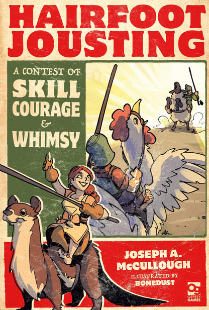 Hairfoot Jousting [Hardcover] McCullough, Joseph A. and Bonedust