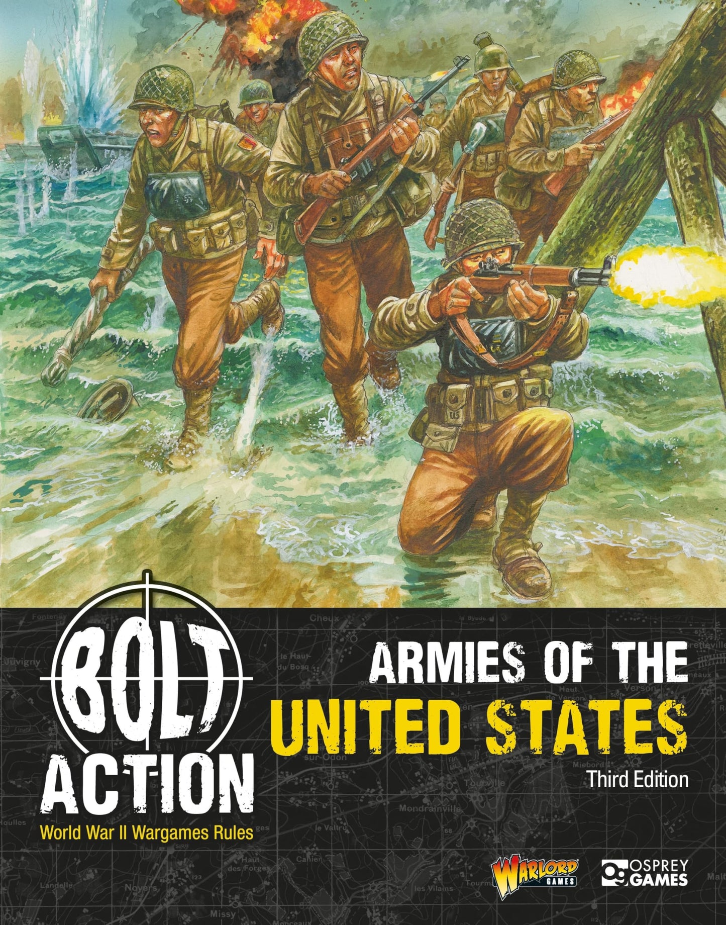 Bolt Action: Armies of the United States: Third Edition [Paperback] Games, Warlord and Dennis, Peter