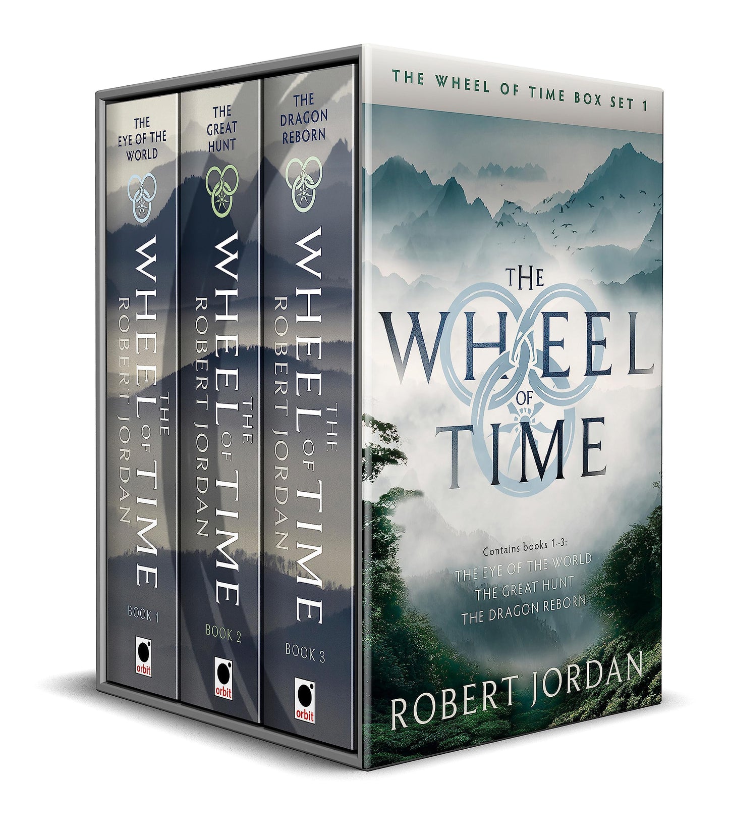 The Wheel of Time Box Set 1: Books 1-3 (The Eye of the World, The Great Hunt, The Dragon Reborn) (Wheel of Time Box Sets) [Paperback] Jordan, Robert