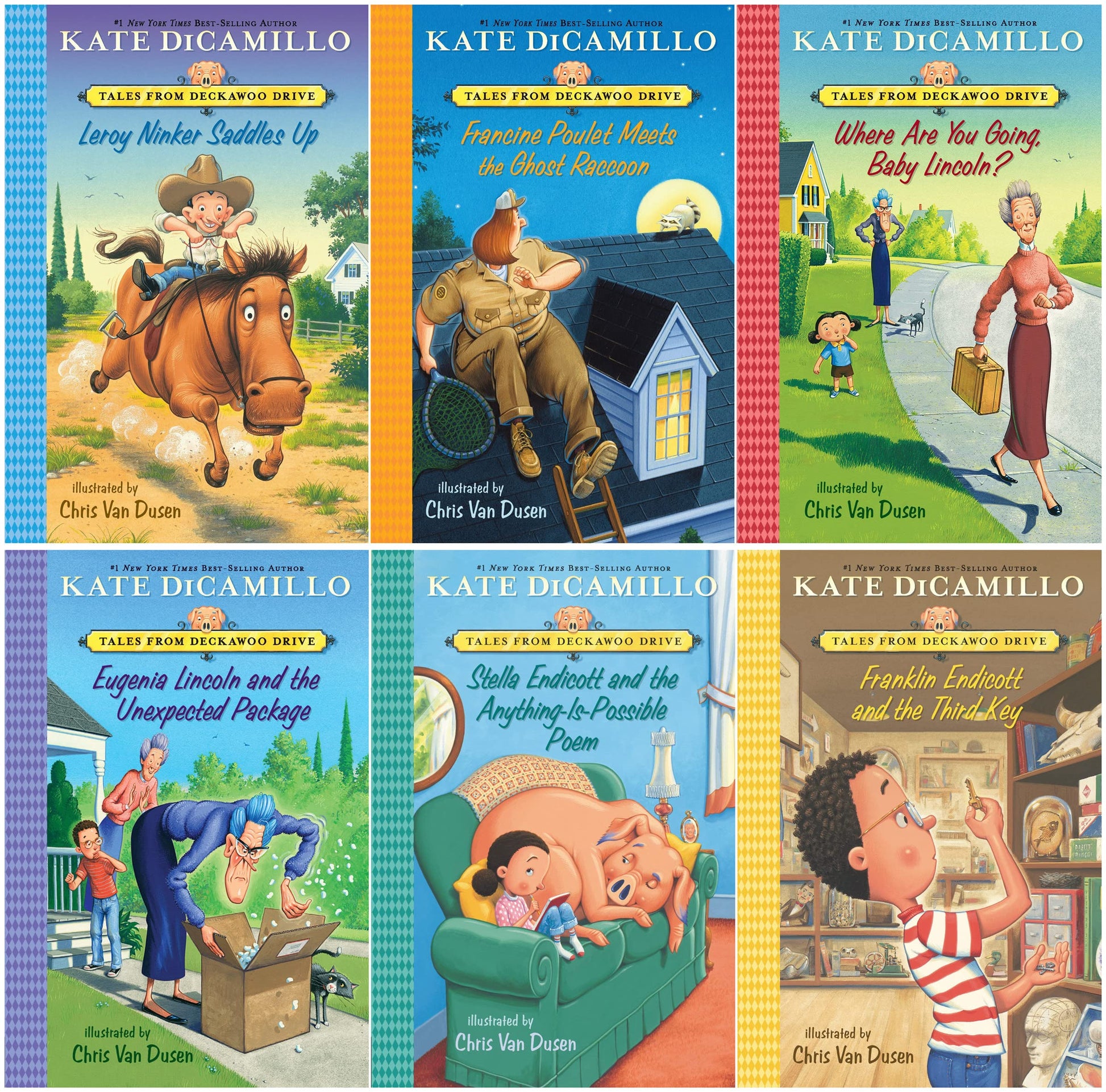 Tales from Deckawoo Drive Series 6 Books Set [paperback] Kate DiCamillo [Jan 01, 2022]