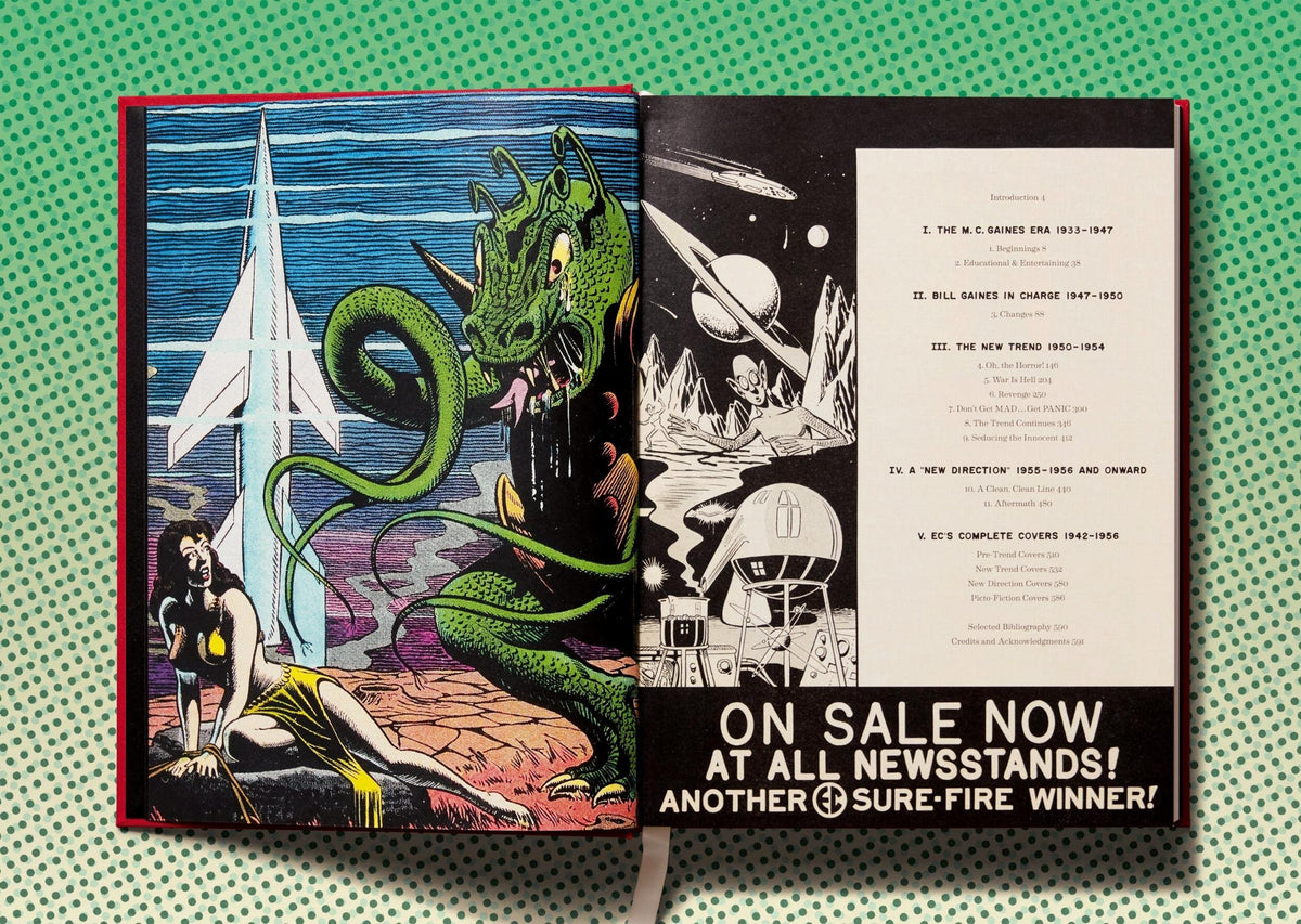 The History of EC Comics — Extra Large Edition (Hardcover) — additional view