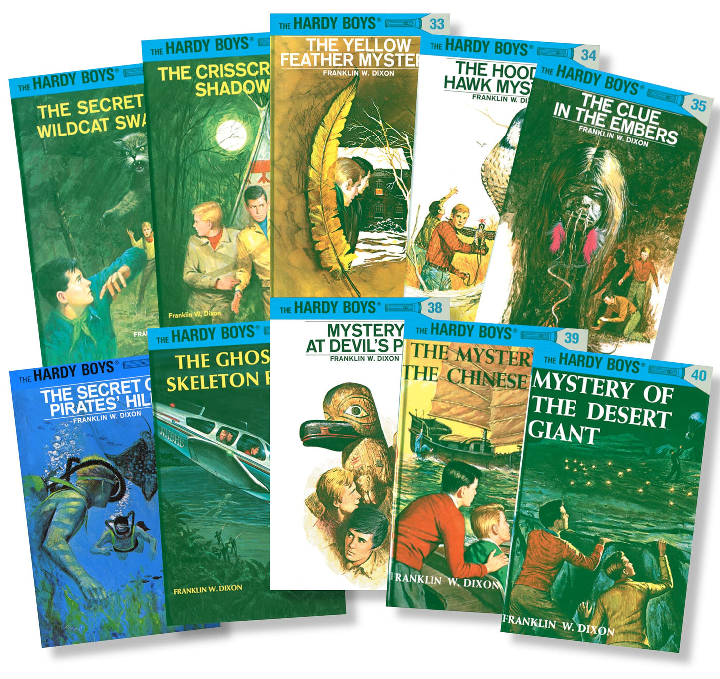 Hardy Boys Set - Books 31-40 [Hardcover]