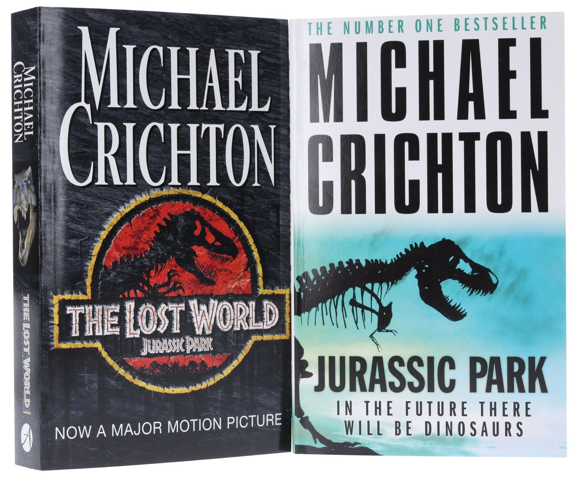 Michael Crichton Jurassic Park 2 Books Collection Pack Set (Jurassic Park, The Lost World)