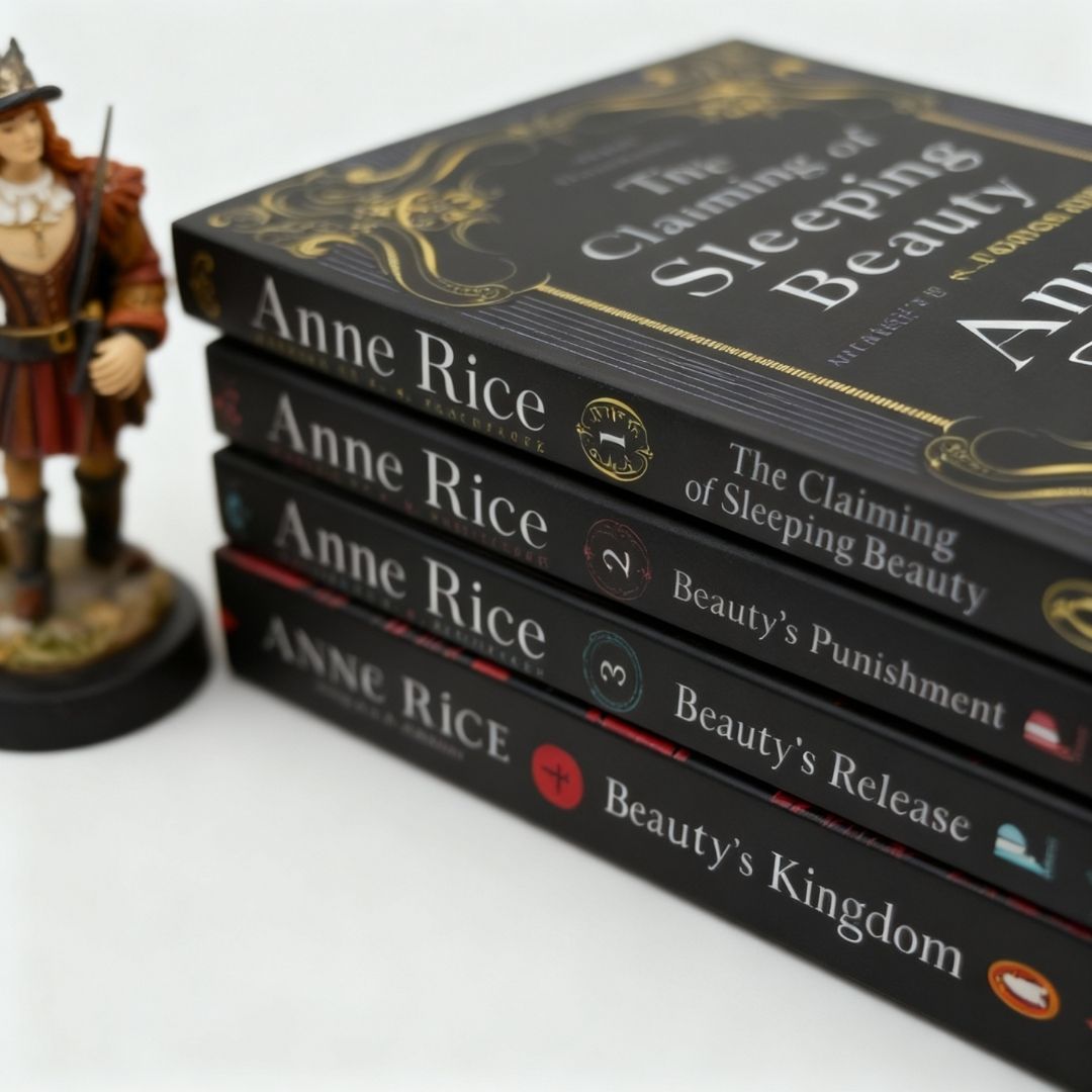 A Sleeping Beauty Novel Series 4-Book Set by Anne Rice (A.N. Roquelaure) – Complete Collection
