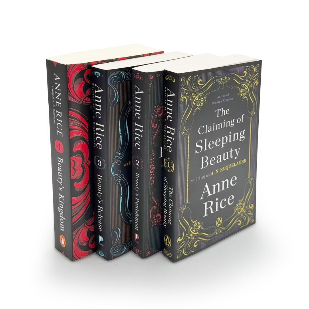 A Sleeping Beauty Novel Series 4-Book Set by Anne Rice (A.N. Roquelaure) – Complete Collection