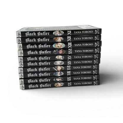 Black Butler Manga Set Vol. 11–20 by Yana Toboso (10-Book Complete Manga Collection)