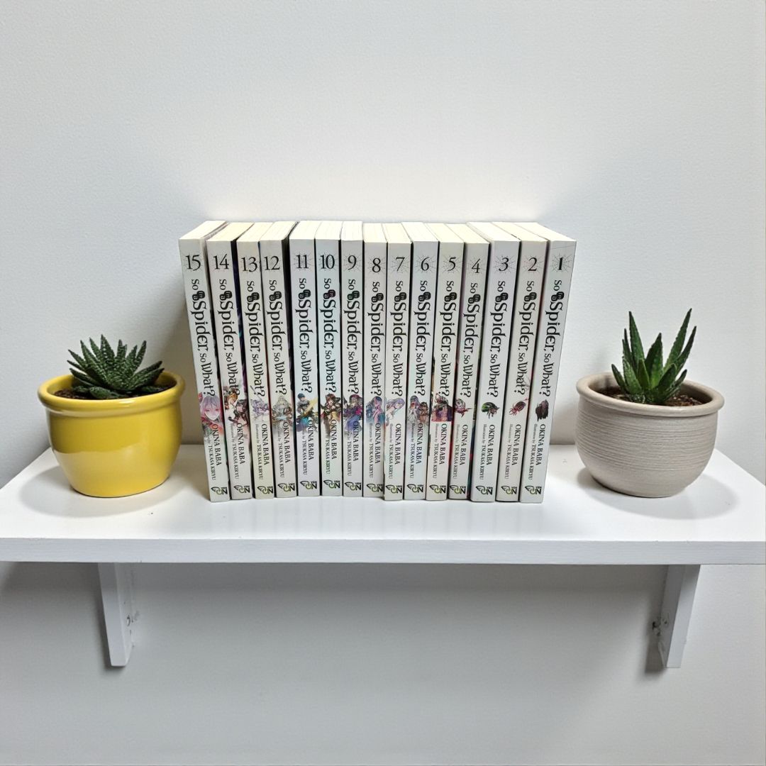 So I’m a Spider, So What? Light Novel Series – Complete 15 Book Set (Vol. 1–15) by Okina Baba