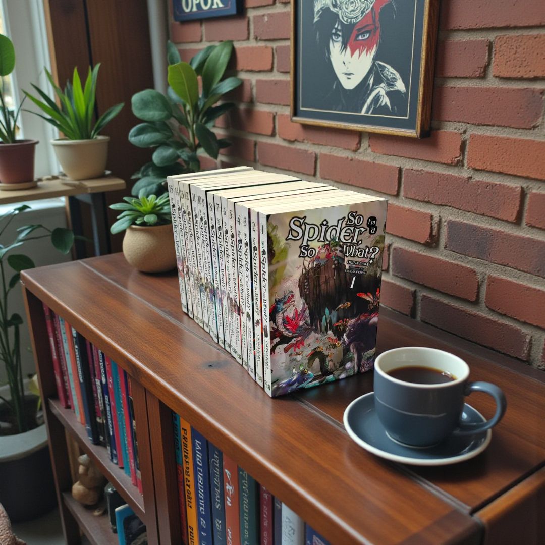 So I’m a Spider, So What? Light Novel Series – Complete 15 Book Set (Vol. 1–15) by Okina Baba