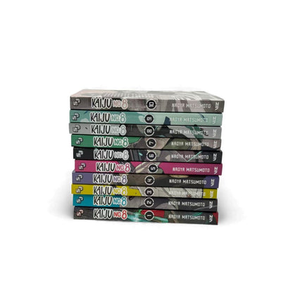 Kaiju No. 8 Manga Volumes 1–10 Complete Collection Set by Naoya Matsumoto