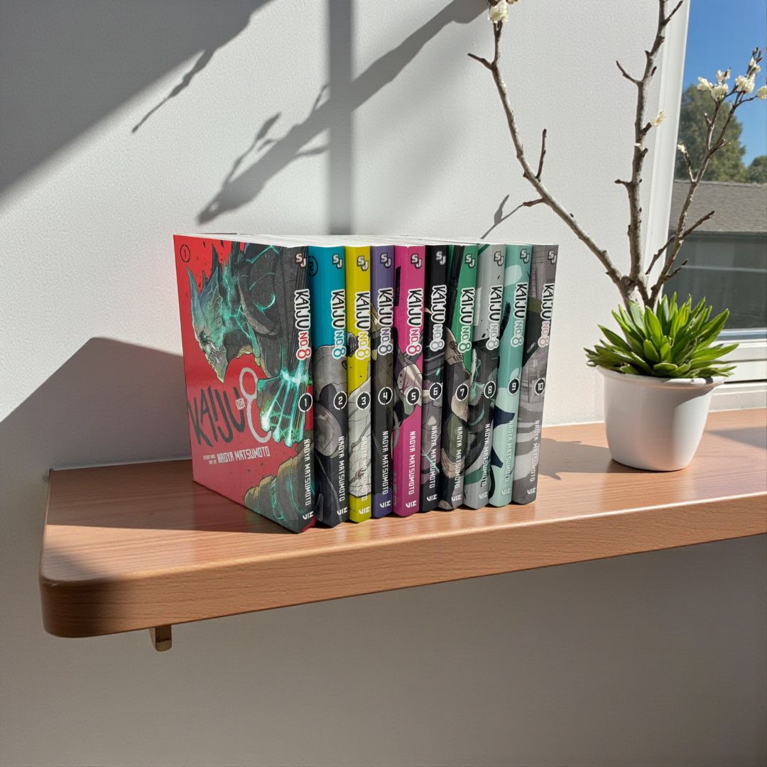 Kaiju No. 8 Manga Volumes 1–10 Complete Collection Set by Naoya Matsumoto