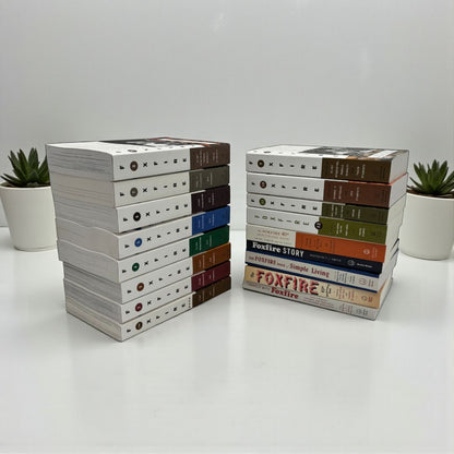 Foxfire Books Complete Set – 50th Anniversary Collection Series (17-Book Edition of the Classic Appalachian Living Series)
