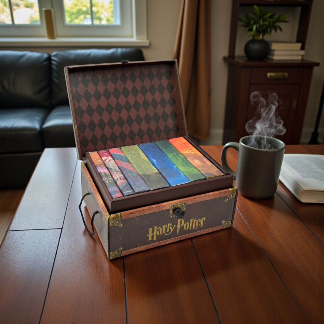 Harry Potter Hardcover Boxed Set:Books 1-7 (Trunk)
