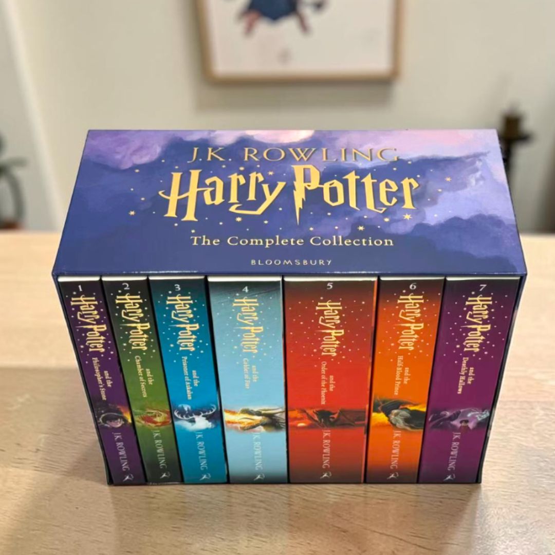 Harry Potter Paperback Box Set – The Complete 7-Book Collection by J.K. Rowling (Collector’s Edition)