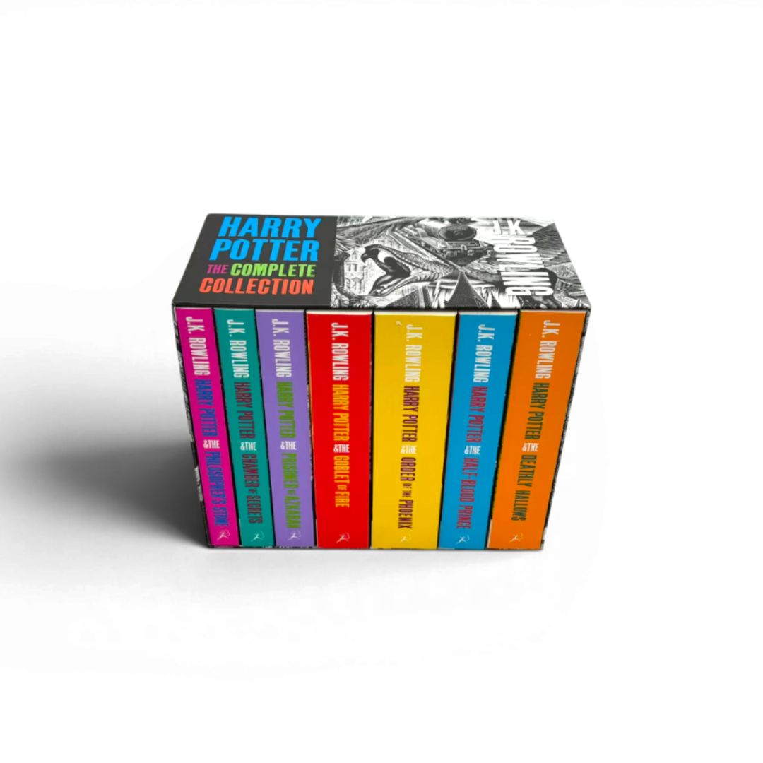 Harry Potter Adult Edition Box Set (Complete 7-Book Collection by J.K. Rowling – Collector’s Edition)