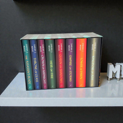 Throne of Glass Series by Sarah J. Maas (8-Book Complete Fantasy Collection Set – Hardcover)