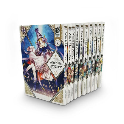 Witch Hat Atelier Series 10-Book Set (Vol. 1–10) – Complete Fantasy Magic Manga Collection
