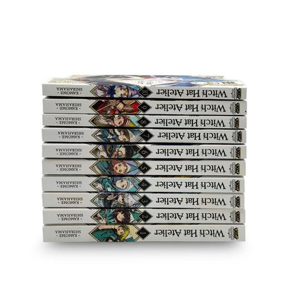 Witch Hat Atelier Series 10-Book Set (Vol. 1–10) – Complete Fantasy Magic Manga Collection