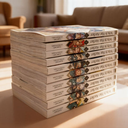 Witch Hat Atelier Series 10-Book Set (Vol. 1–10) – Complete Fantasy Magic Manga Collection