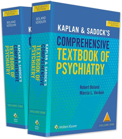 Kaplan and Sadock's Comprehensive Textbook of Psychiatry [hardcover] Boland, Robert,Verduin, Marcia [May 07, 2024]