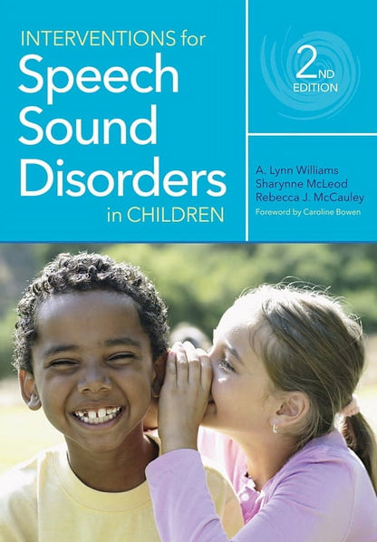CLI Interventions for Speech Sound Disorders in Children, (Paperback)