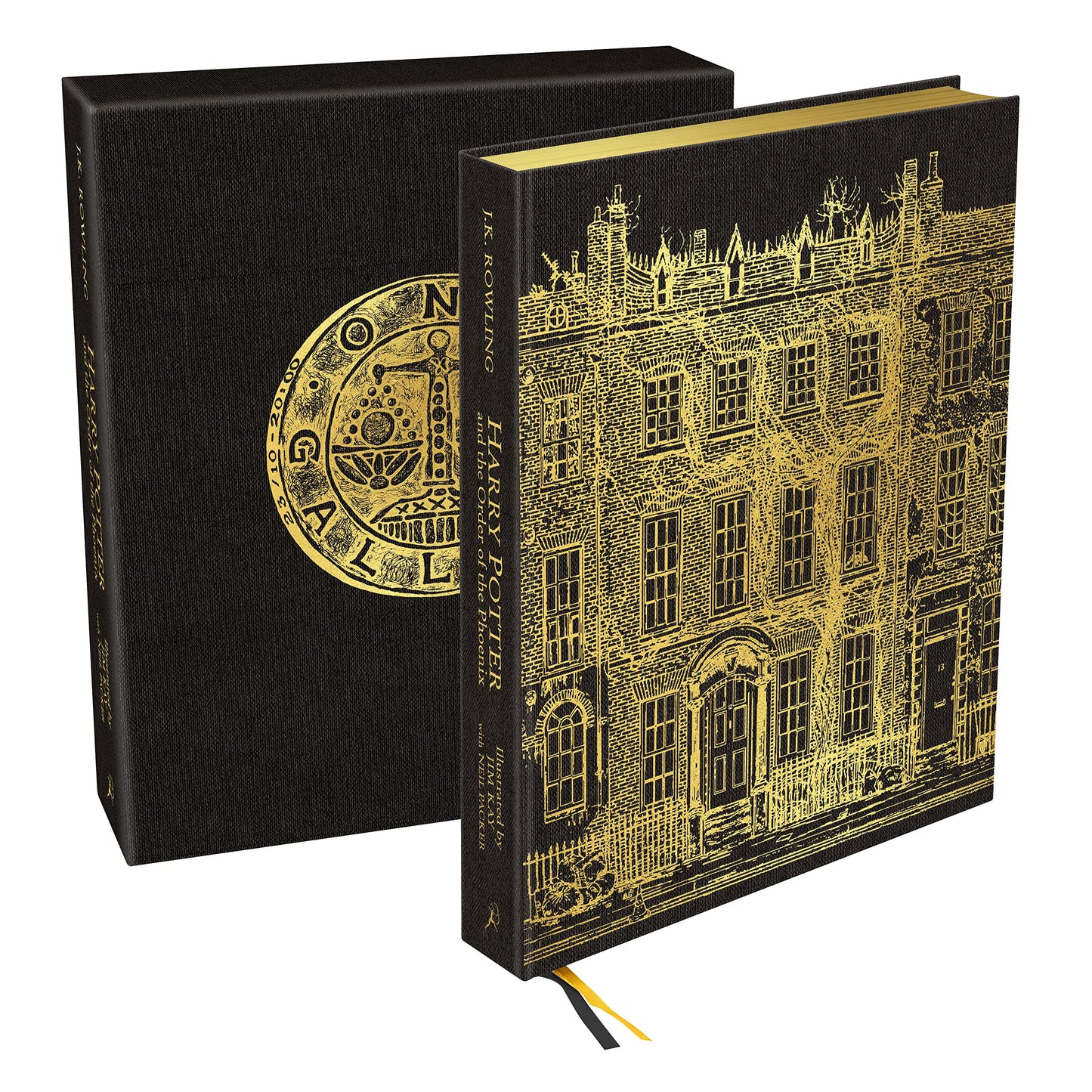 Harry Potter and the Order of the Phoenix: Deluxe Illustrated Slipcase Edition (International Edition) Rowling, J.K.; Kay, Jim and Packer, Neil