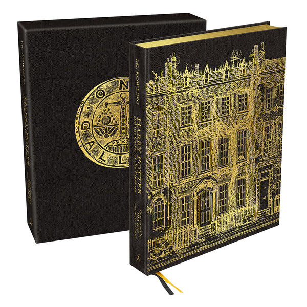 Harry Potter and the Order of the Phoenix: Deluxe Illustrated Slipcase Edition (International Edition) Rowling, J.K.; Kay, Jim and Packer, Neil
