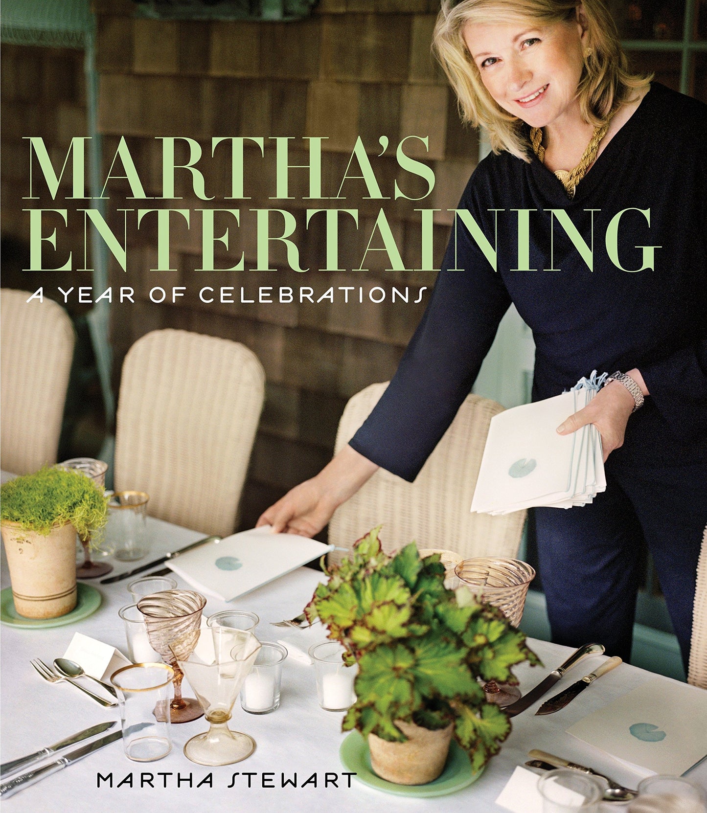 Martha's Entertaining: A Year of Celebrations [Hardcover] Martha Stewart; Frederic Lagrange and Chef Pierre Schaedelin
