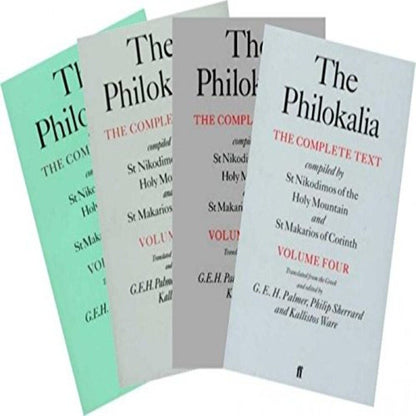 The Philokalia Complete 4 Volume Set (Volume 1, Volume 2, Volume 3 and Volume 4)