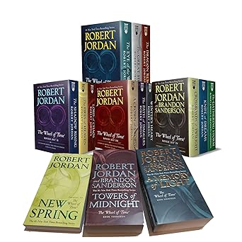 The Wheel of Time Complete 15 Book Series Box Set by Robert Jordan
