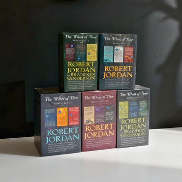The Wheel of Time Complete 15-Book Set by Robert Jordan (New Spring to A Memory of Light – Epic Fantasy Collection)
