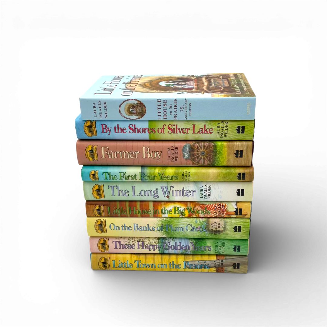 The Little House Books Complete Set by Laura Ingalls Wilder (9-Book Classic Pioneer Series Collection)