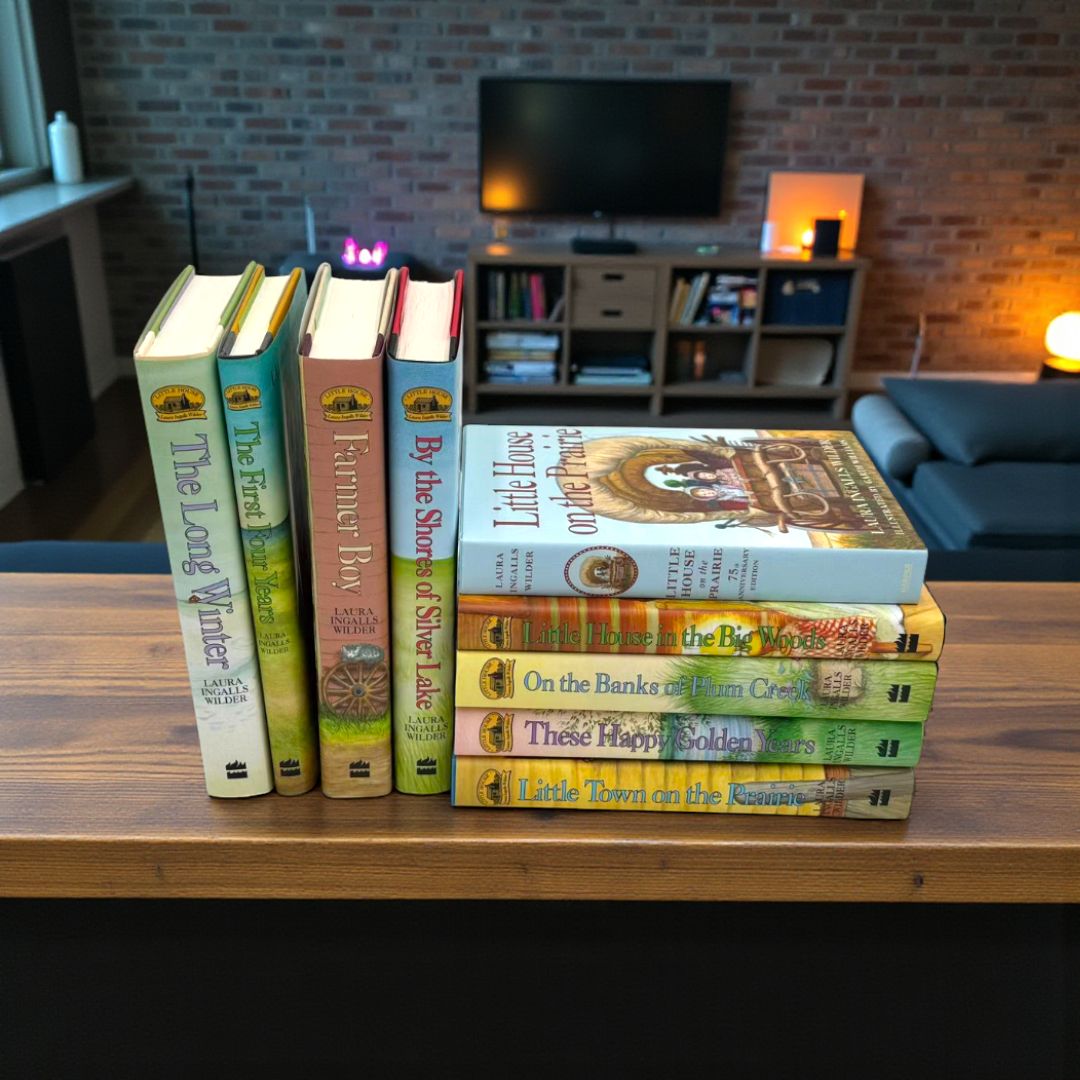 The Little House Books Complete Set by Laura Ingalls Wilder (9-Book Classic Pioneer Series Collection)