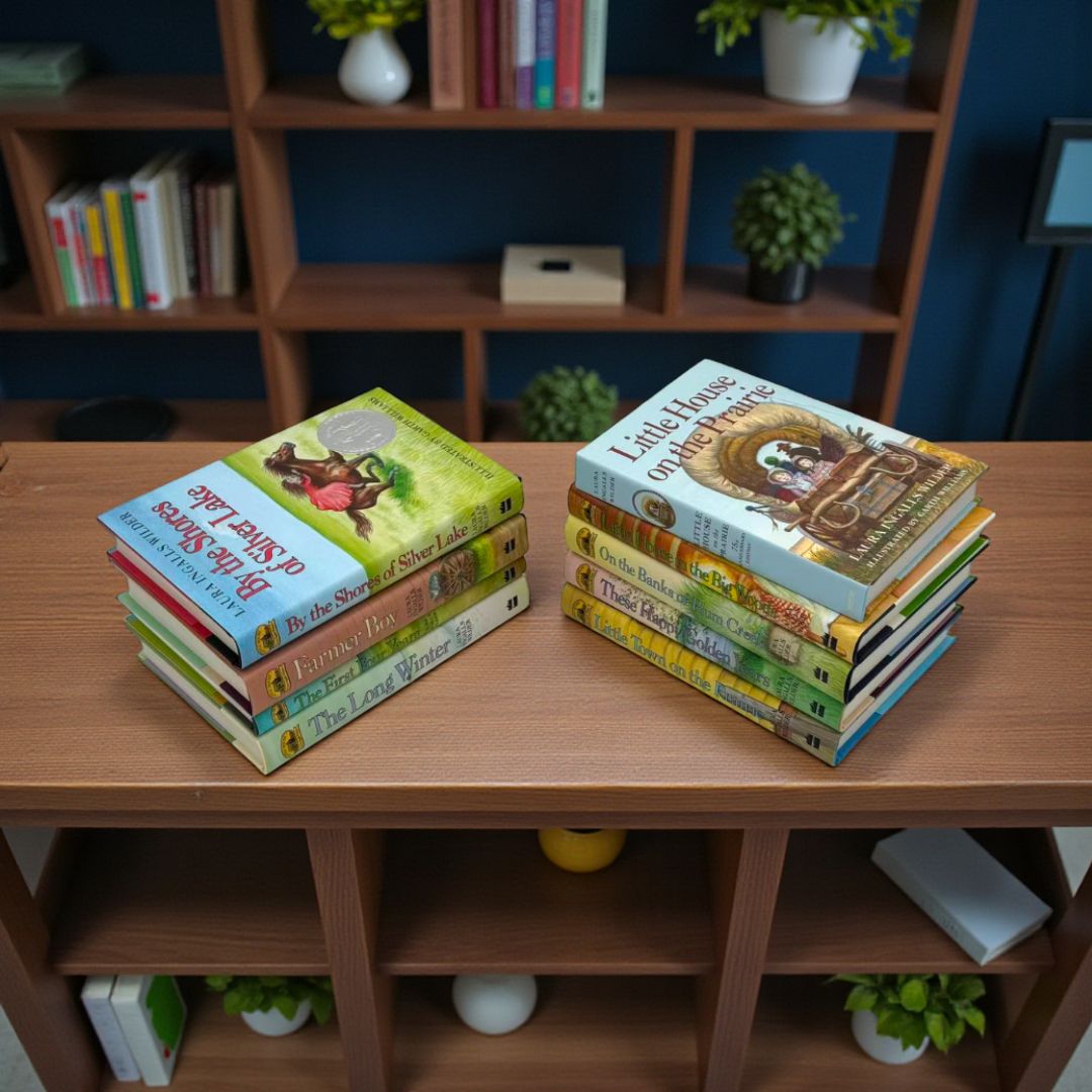 The Little House Books Complete Set by Laura Ingalls Wilder (9-Book Classic Pioneer Series Collection)