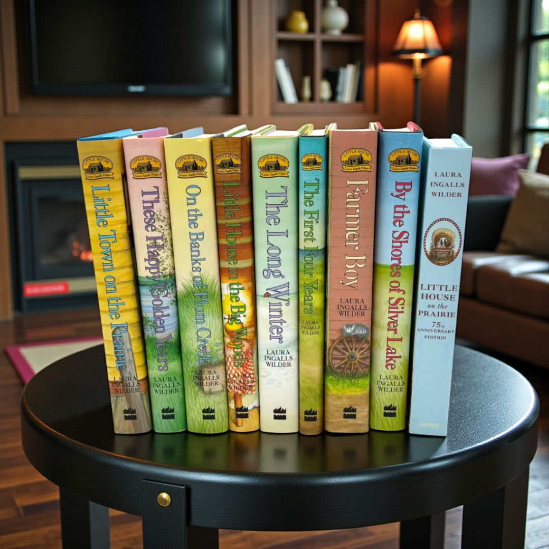The Little House Books Complete Set by Laura Ingalls Wilder (9-Book Classic Pioneer Series Collection)