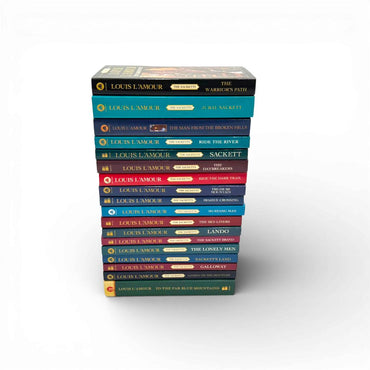 The Complete Sackett Family Saga by Louis L’Amour (Western Book Series Collection Set)