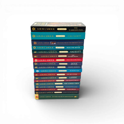 The Complete Sackett Family Saga by Louis L’Amour (Western Book Series Collection Set)