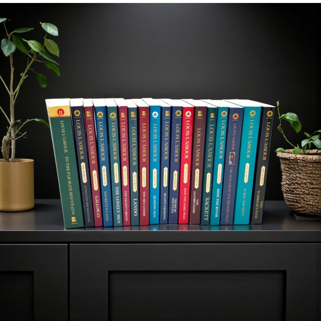 The Complete Sackett Family Saga by Louis L’Amour (Western Book Series Collection Set)