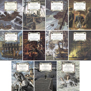 C.S. Forester Hornblower Saga 11-Book Collection Set (Mr. Midshipman Hornblower, Lieutenant Hornblower, Hornblower and the Hotspur, and More)