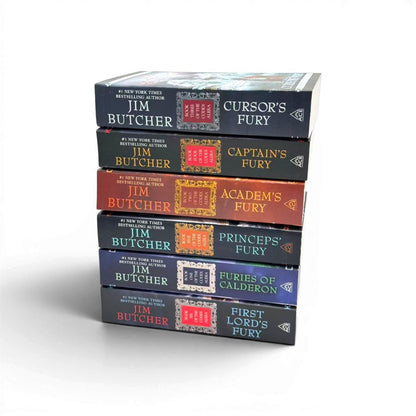The Codex Alera Book Series by Jim Butcher (6-Book Complete Fantasy Adventure Set)
