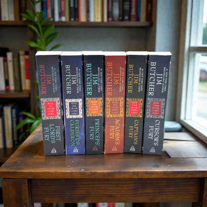 The Codex Alera Book Series by Jim Butcher (6-Book Complete Fantasy Adventure Set)