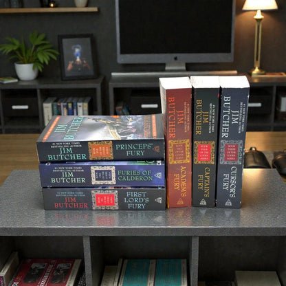 The Codex Alera Book Series by Jim Butcher (6-Book Complete Fantasy Adventure Set)