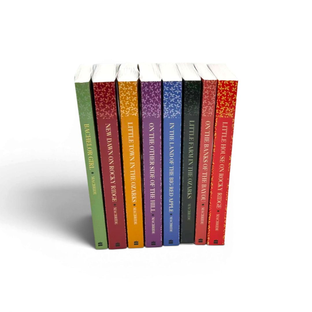 Complete Set of 8 Books – Rocky Ridge Years / Rose Years (Little House Series Collection)