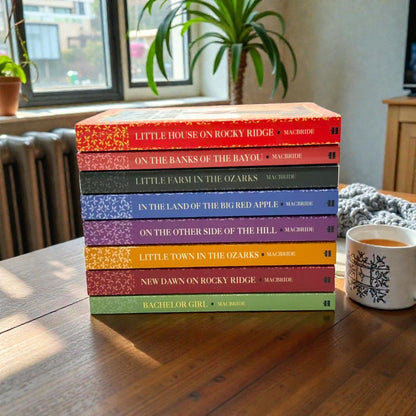 Complete Set of 8 Books – Rocky Ridge Years / Rose Years (Little House Series Collection)