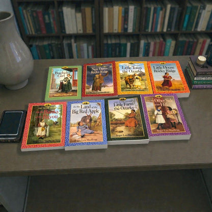 Complete Set of 8 Books – Rocky Ridge Years / Rose Years (Little House Series Collection)