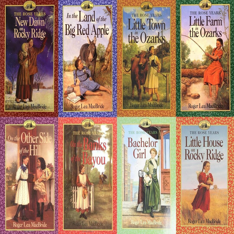 Complete Set of 8 Books Rocky Ridge Years/Rose Years (Little House Series / Rocky Ridge Years / Rose Years)