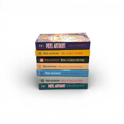 Incarnations of Immortality – 7 Book Complete Series by Piers Anthony (On a Pale Horse, Bearing an Hourglass, Tangled Skein & More)