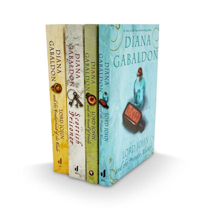 Diana Gabaldon Lord John Series Complete Set (The Private Matter, The Brotherhood of the Blade, The Hand of the Devil, The Scottish Prisoner)